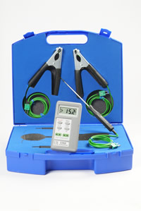 (901) HVAC Dual Input Differential Hand Held Thermometer